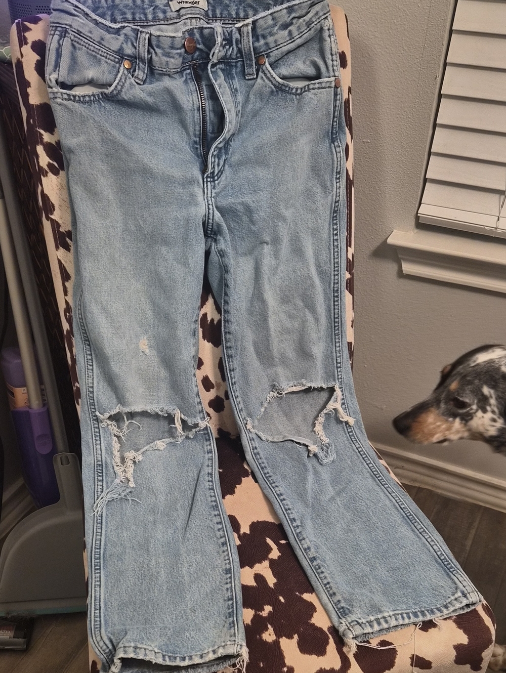 💙Vintage Distressed Wrangler Jeans💙